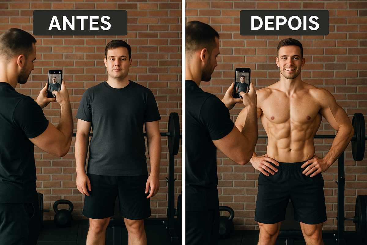 Personal Trainer pode postar antes e depois dos alunos? Direitos, ética e melhores práticas no universo fitness