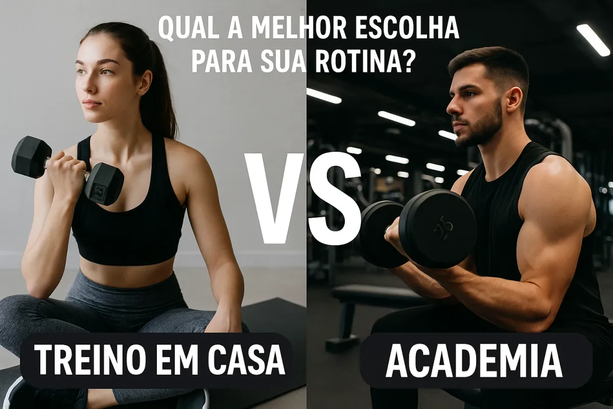 Treino em Casa ou Academia: Onde Sua Rotina se Encaixa Melhor?