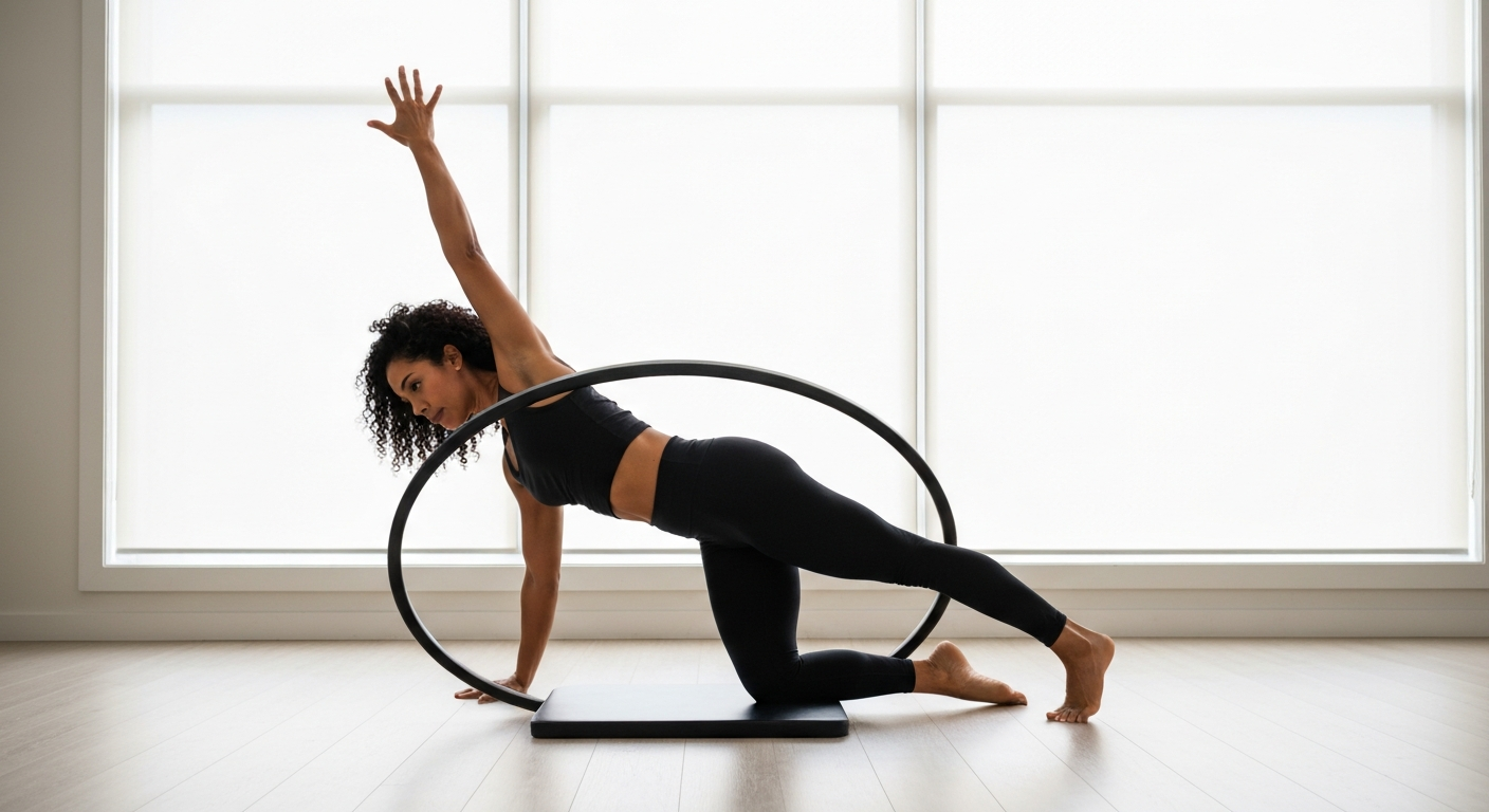 Magic Circle Pilates: Exercícios Avançados para Core e Flexibilidade
