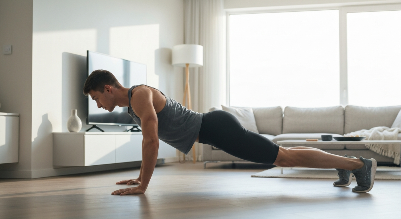 Treino em Casa para Ganhar Massa Muscular: Guia Completo